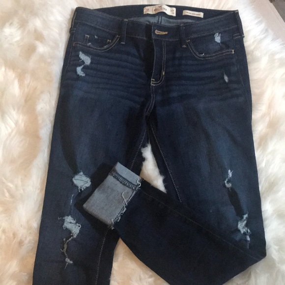 🦋NWOT HOLLISTER DISTRESSED ANKLE🦋 - Picture 2 of 8